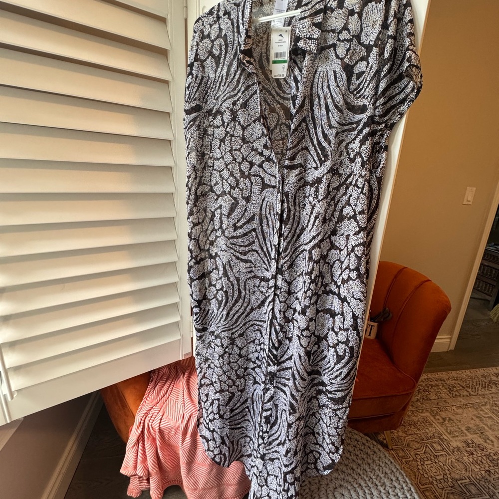 Tony Bahama swim cover up